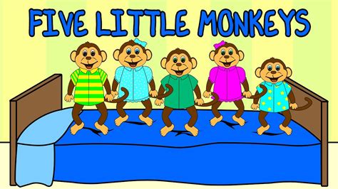 bpxxw|5 Little Monkeys Jumping On The Bed! .